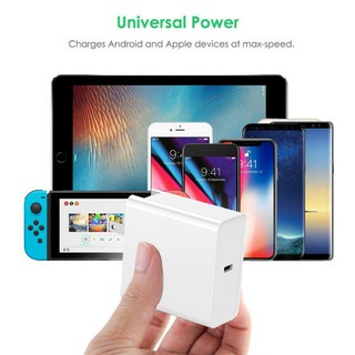 Củ Sạc 60w Type-C Cho Macbook Pro Samsung Note 9/s9/nexus