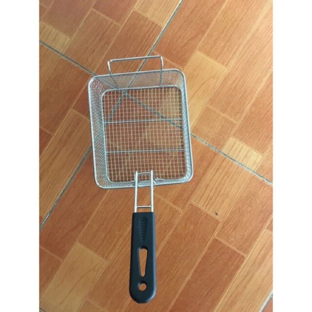 Rổ chiên nhung, vợt chiên nhúng inox