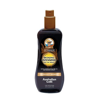 Bình xịt tăng độ bắt nắng của da Australian Gold Bronzing Intensifier Dry Oil Spray Colorboost Maximizer 237ml (Mỹ)