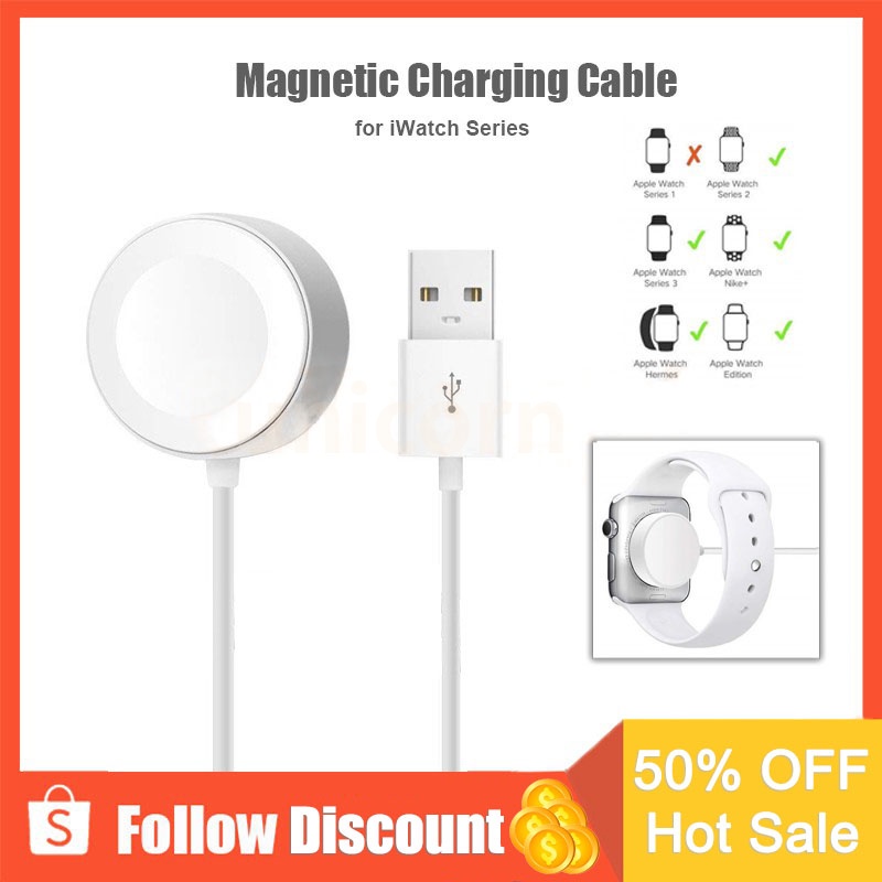 Dây Cáp Sạc Usb Từ Tính Cho Đồng Hồ Thông Minh Apple Watch Series 7 8 6 5 SE 4 3