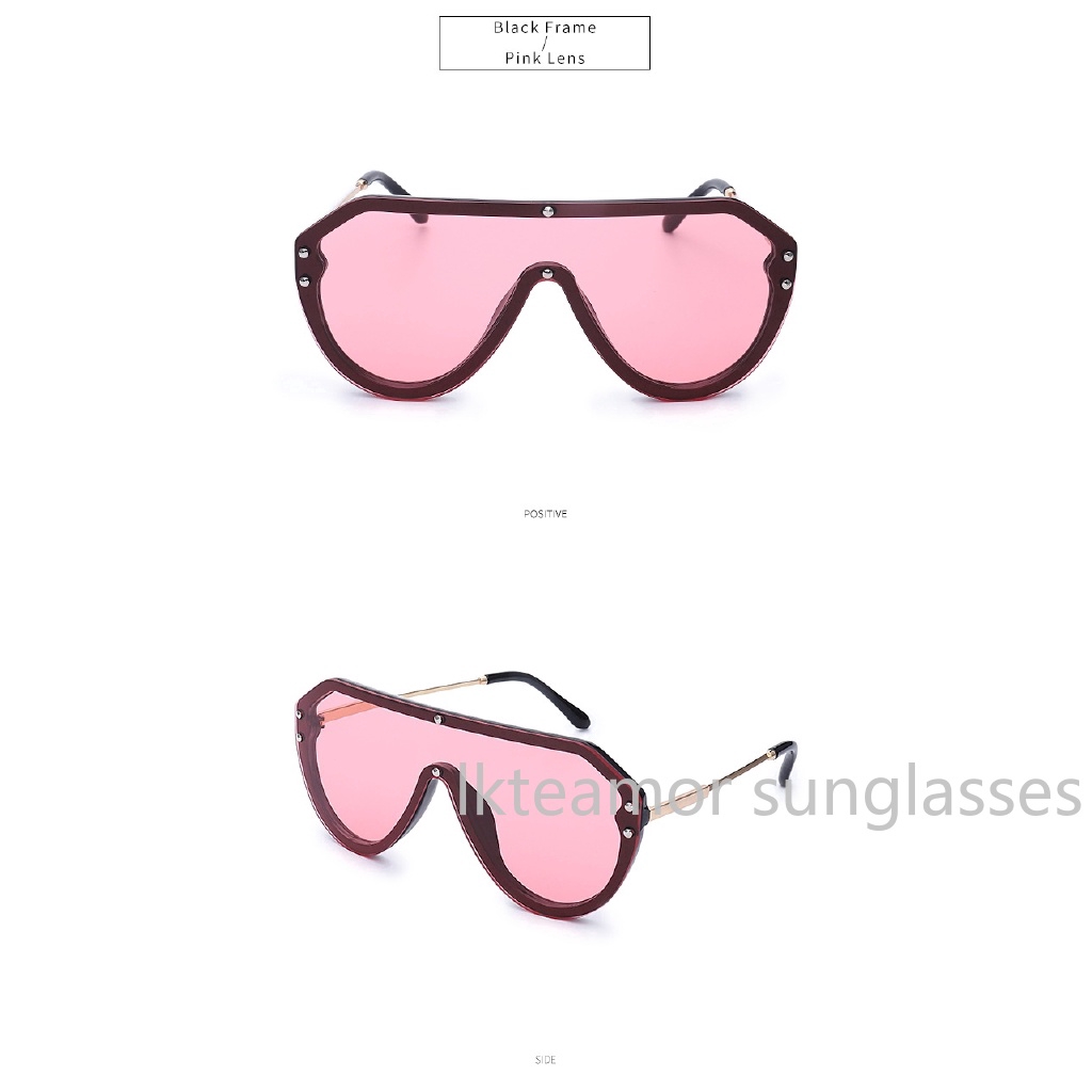 Kính râm bản rộng nhiều màu sắc thời trang dành cho nữ