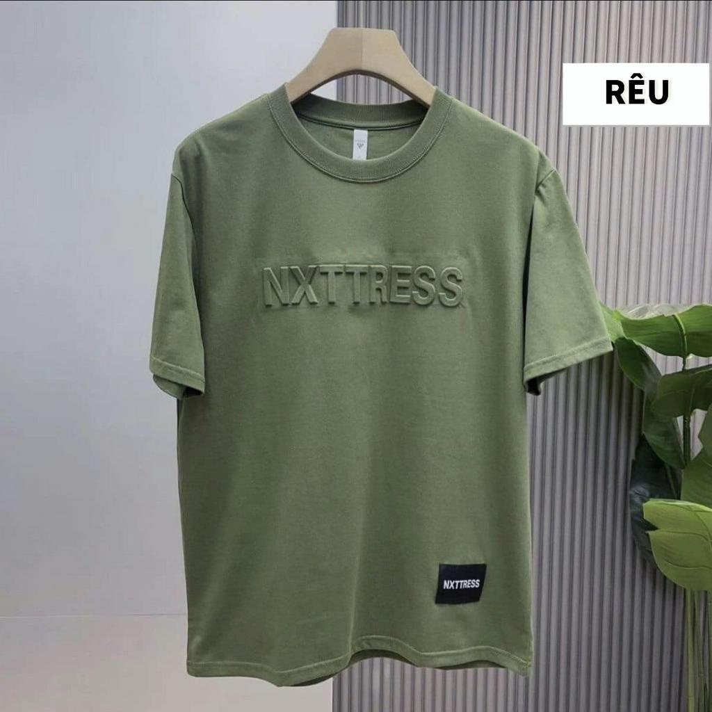 Áo thun nam vân nổi, chất thun mát mẻ,mặc hè,đi chơi,du lịch, thể thao vô tư