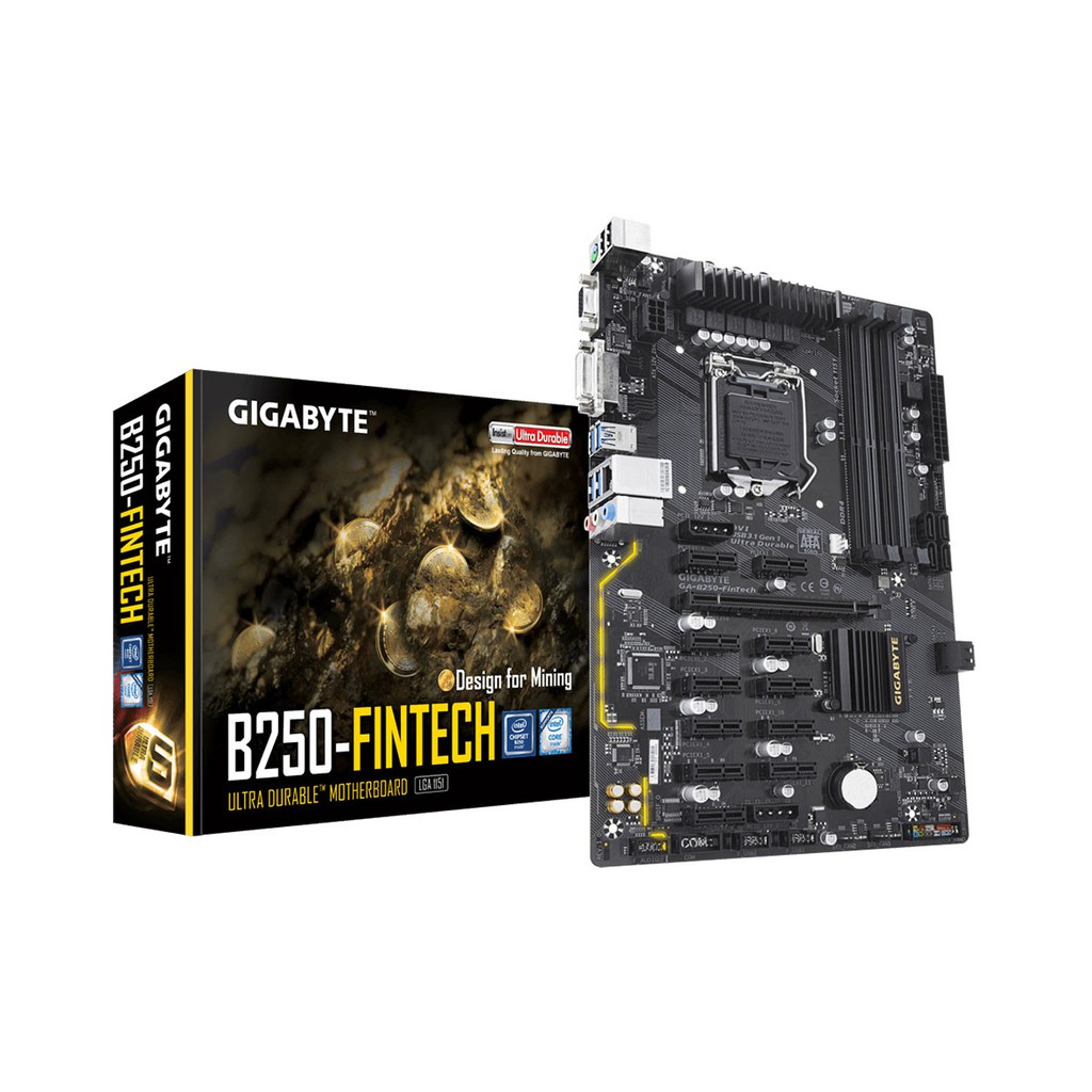 Bo mạch chủ - Mainboard Gigabyte B250 FinTech