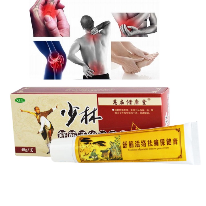 Kem Bôi Giảm Đau Xương Khớp, Đĩa Đệm, Cổ Vai Gáy 40gr