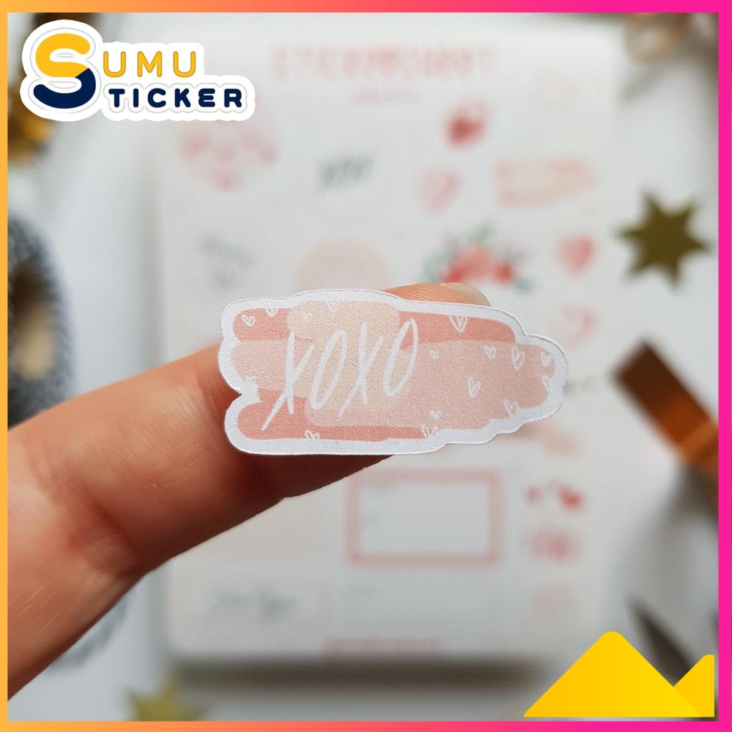 Sheet Sticker Chủ Đề: Loving - Chuyên dán sổ | Bullet Journal Stickers, Sticke Đời Thường, Cuộc Sống