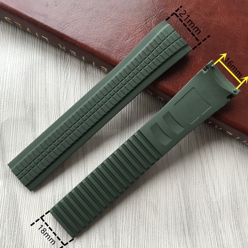 PATEK PHILIPPE Dây Đeo Đồng Hồ Bằng Cao Su 21mm Phù Hợp Cho Dòng Aquanaut series 5167/5164 PP