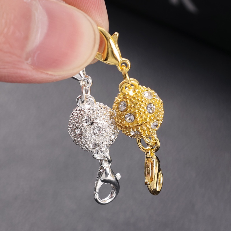 Khóa Cài Từ Tính 10Mm Dùng Để Làm Trang Sức Tiện Lợi