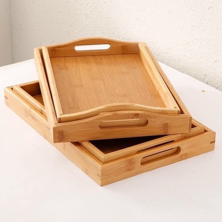 Khay gỗ đựng dụng cụ dưỡng sinh spa