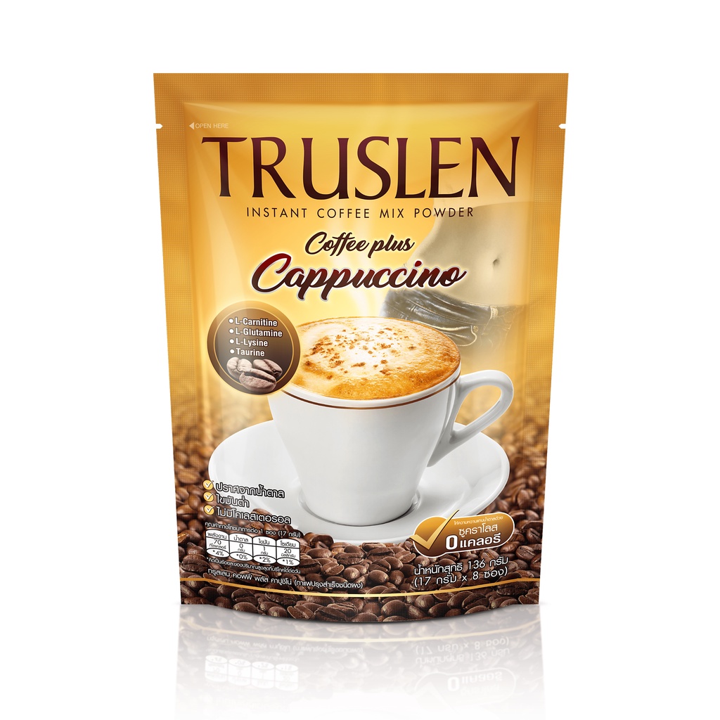 Cà Phê Hòa Tan Coffee Plus Cappuccino Truslen 17g