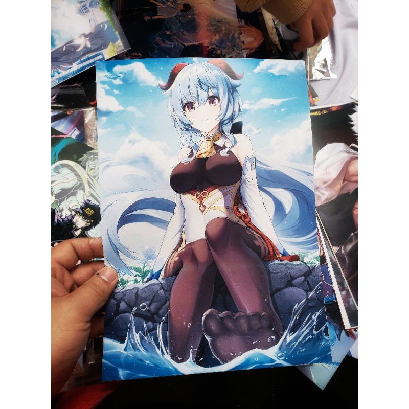 Poster game Genshin Impact - IN THEO YÊU CẦU