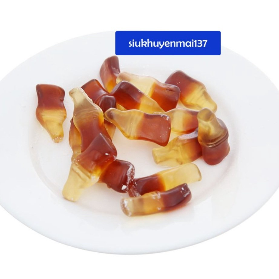 gói 80 g kẹo dẻo haribo happy cola goldbears starmix, date : 11/2023