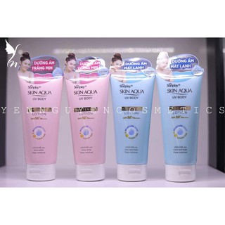 Kem Chống Nắng Dưỡng Thể Trắng Mịn Sunplay Skin Aqua Uv Body Whitening Lotion SPF 50+ Pa++++ 150g