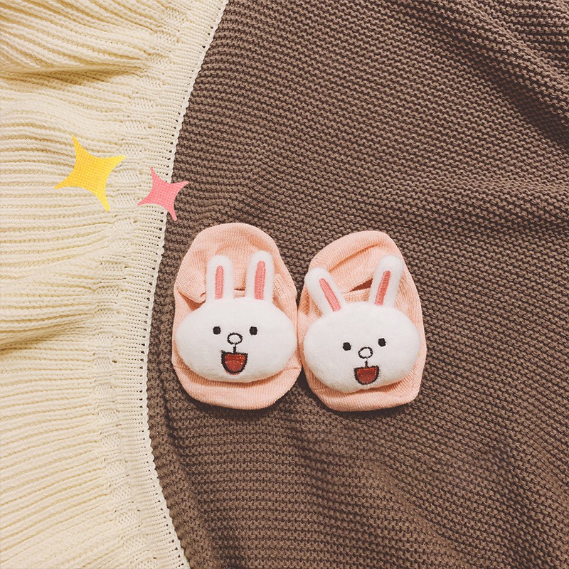 Tất Bằng Cotton Chống Trượt Cho Bé