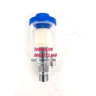 Lọc hơi nước mini gắn súng phun sơn – Đầu lọc khí nén 13mm – Ngăn nước & bụi cho máy nén khí
