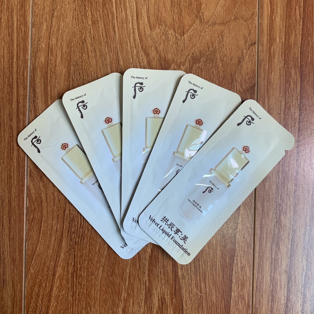 Kem nền Đông y Whoo Velvet Liquid Foundation