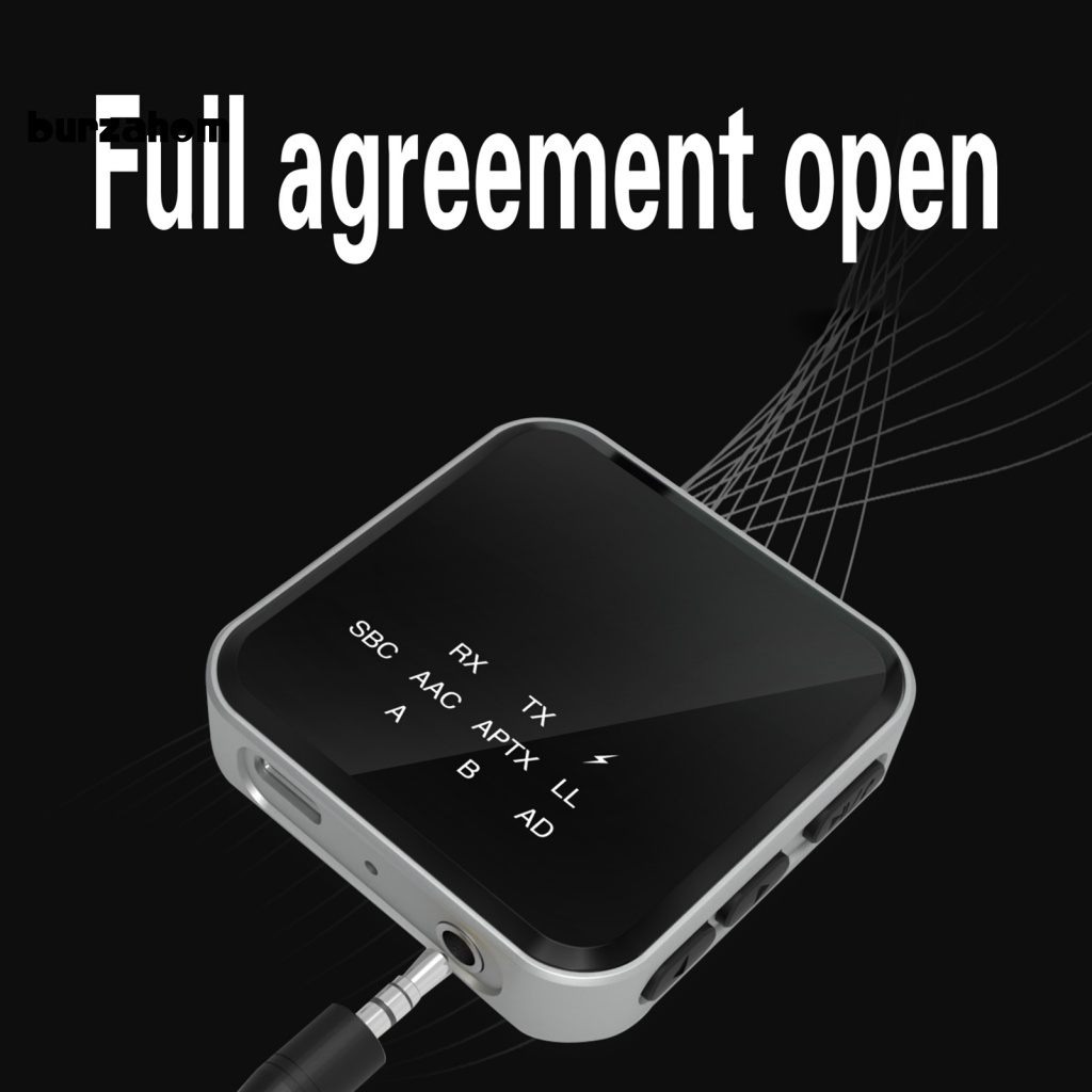 Thiết Bị Truyền Nhận Tín Hiệu Bluetooth Không Dây Gọn Nhẹ 5.2 3.5mm Cho Loa