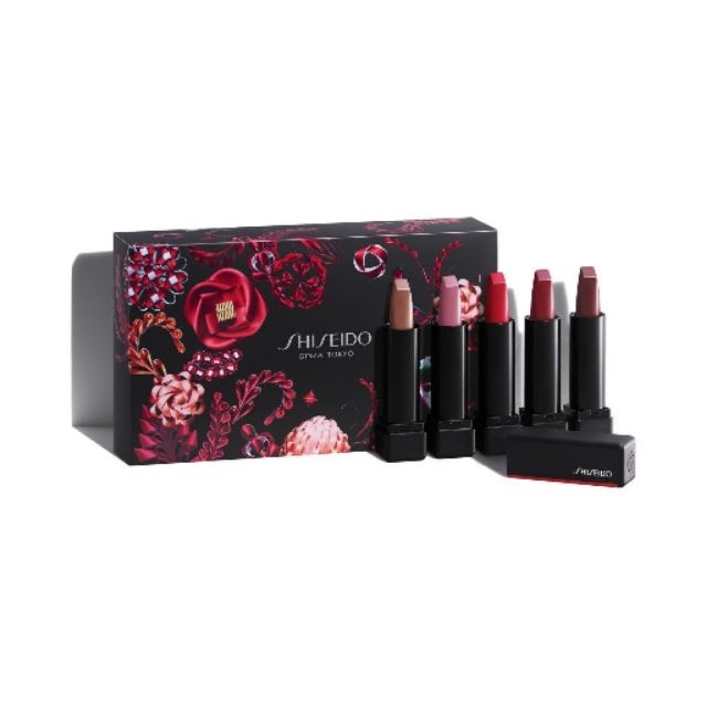 Set son lì mini Shiseido 5 màu thời trang - Phiên bản giới hạn