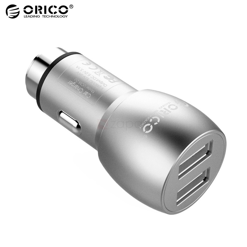 Sạc USB trên xe ô tô 2 cổng 2.4A Orico UCM-2U