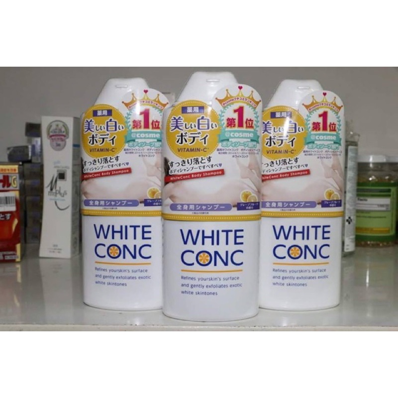 Sữa tắm trắng da white conc nhật bản 360ml