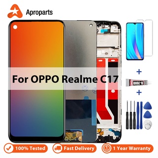 Màn hình lcd cho oppo realme c17 rmx2101 màn hình bộ số hóa cảm ứng thay thế