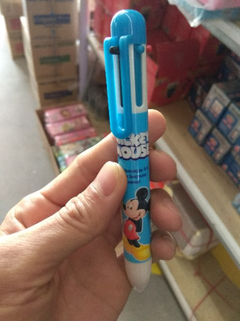 36 chiếc bút bi nhiều màu Mickey Mouse