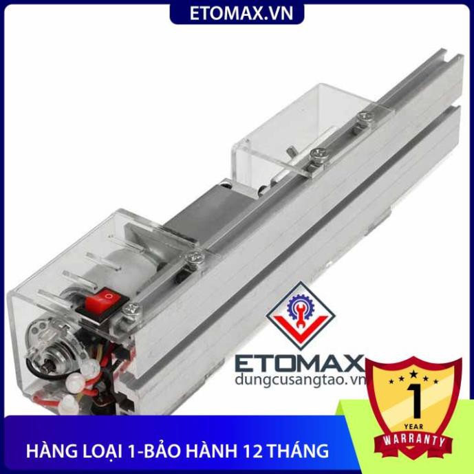 [Hàng loại 1-Tặng 25 mũi khoan] Máy tiện mini DIY V1 ( ETOMAX )