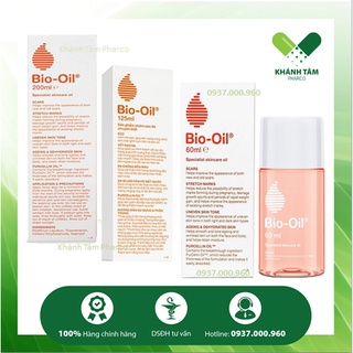BIO OIL - Dầu dưỡng chống rạn da, mờ sẹo [BIOOIL, BIOIL, BIO OI]!