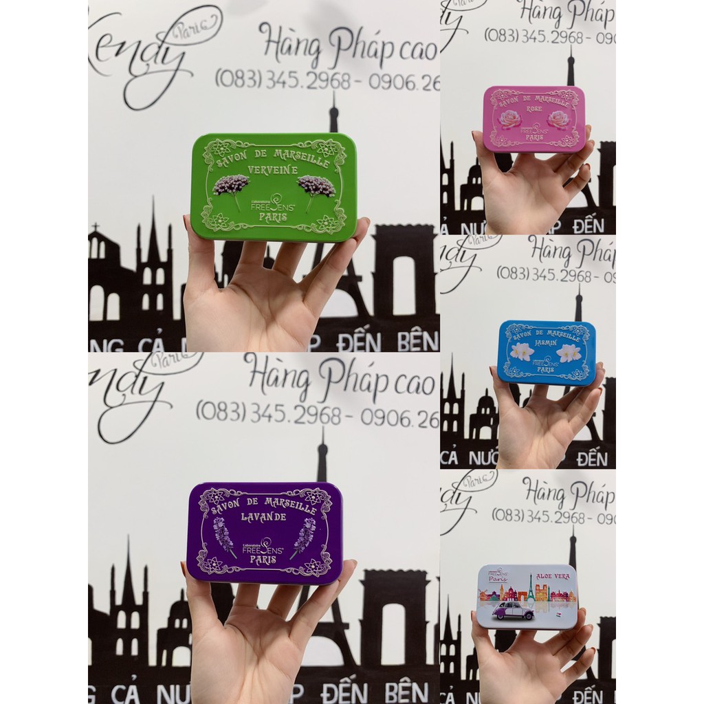 Bánh Xà phòng Savon de Marseille lành tính dành cho cả gia đình 100g