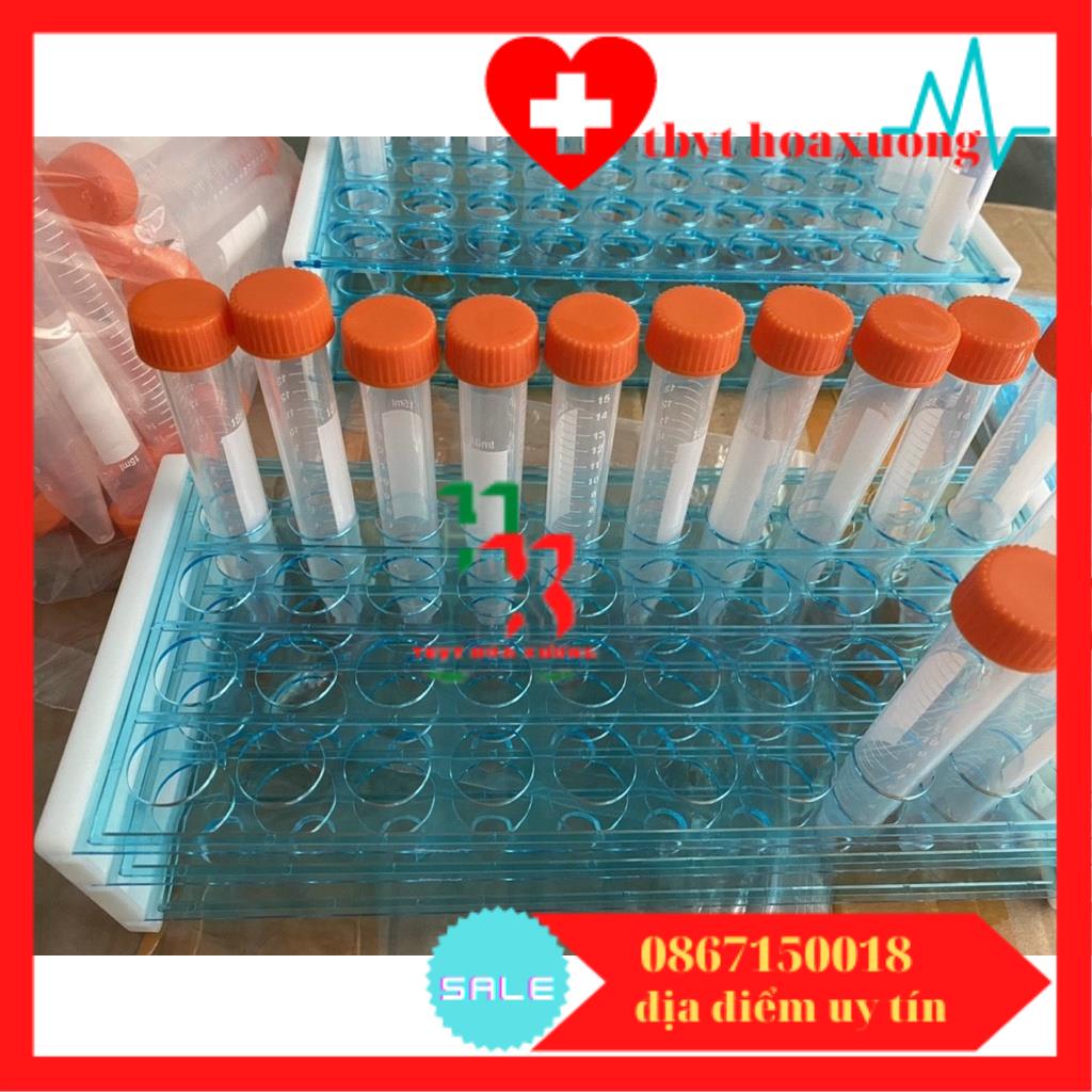 Giá Đựng Ống Falcon 15mL - Giá Đựng Ống Ly Tâm 15mL 40 Và 50 Lỗ