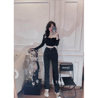 Quần ysl logo