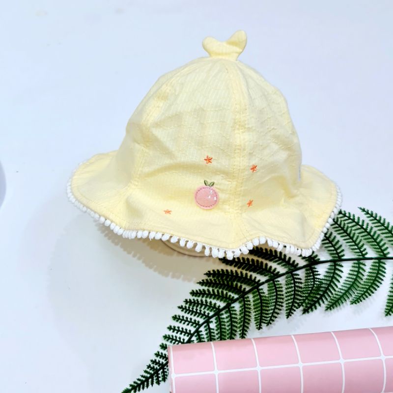 Mũ vành tròn cho bé gái  bé từ 6 tháng đến 5 tuổi