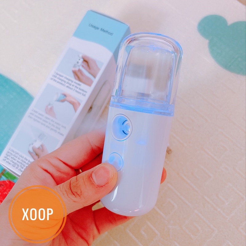 Sale !!! Máy Phun Sương Cầm Tay Xịt Khoáng MINI NANO- Cấp Ẩm Dưỡng Da Bổ Sung Khoáng_super Sale (1297 )