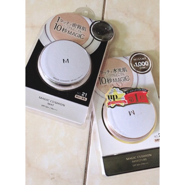 Phấn nước Missha Magic Cushion Nhật Bản
