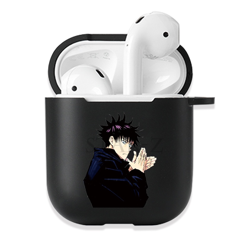 Jujutsu kaisen Vỏ Bảo Vệ Hộp Sạc Tai Nghe bluetooth airpods pro 3 1 2 Bằng Silicon Họa Tiết Hoạt Hình Suuji megumi nobara Dễ Thương