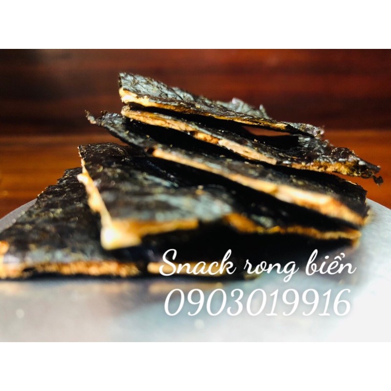 Snack rong biển kẹp giòn rụm