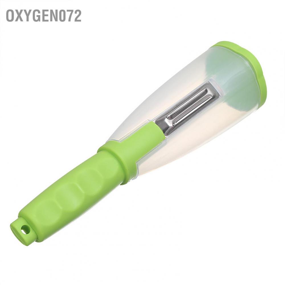 Oxygen072 Vegetables Peeler Storage Type Household Stainless Steel Vegetable with Tube