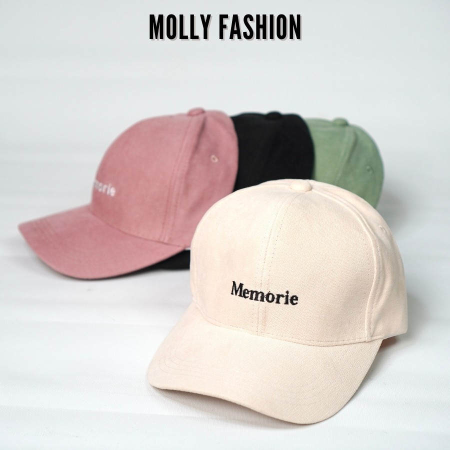 Mũ lưỡi trai Unisex  Nón kết Ulzzang thêu MEMORIE dành cho nam nữ Molly Fashion – NK03
