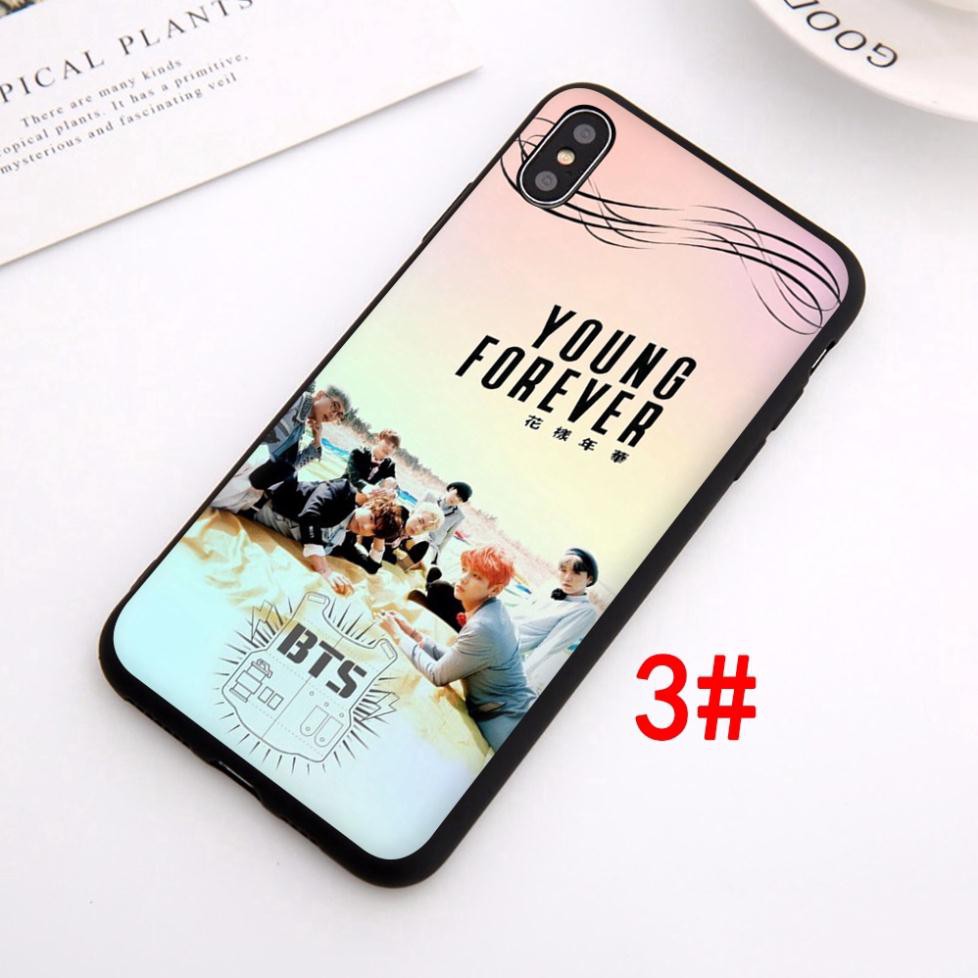  Ốp điện thoại in hình nhóm nhạc BTS đẹp mắt cho iPhone 6 6S 6S+ 6+ 7 7+ 8 8+ X XS XSmax XR 5 5S SE