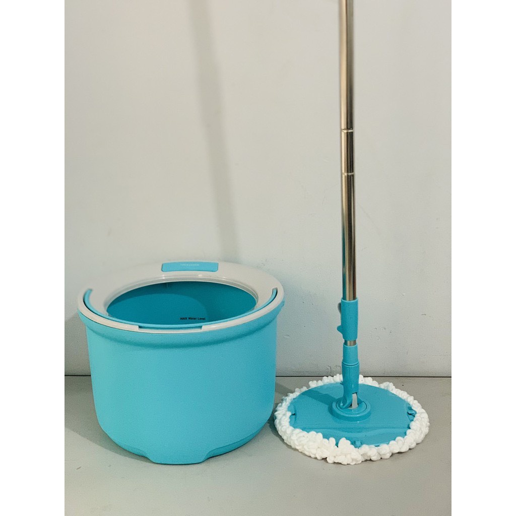 Bộ Cây Lau Nhà Mini Lock&amp;Lock Conner Spin Mop ETM494 chính hãng BH 12 tháng