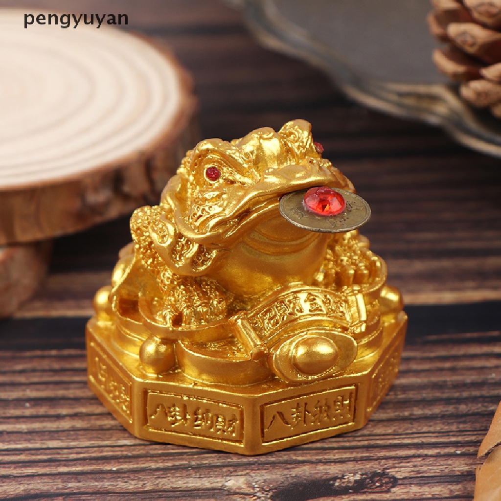 [pengyuyan] Mô Hình Tượng Con Cóc Đầu Động Vật Bằng Đồng Nguyên Chất