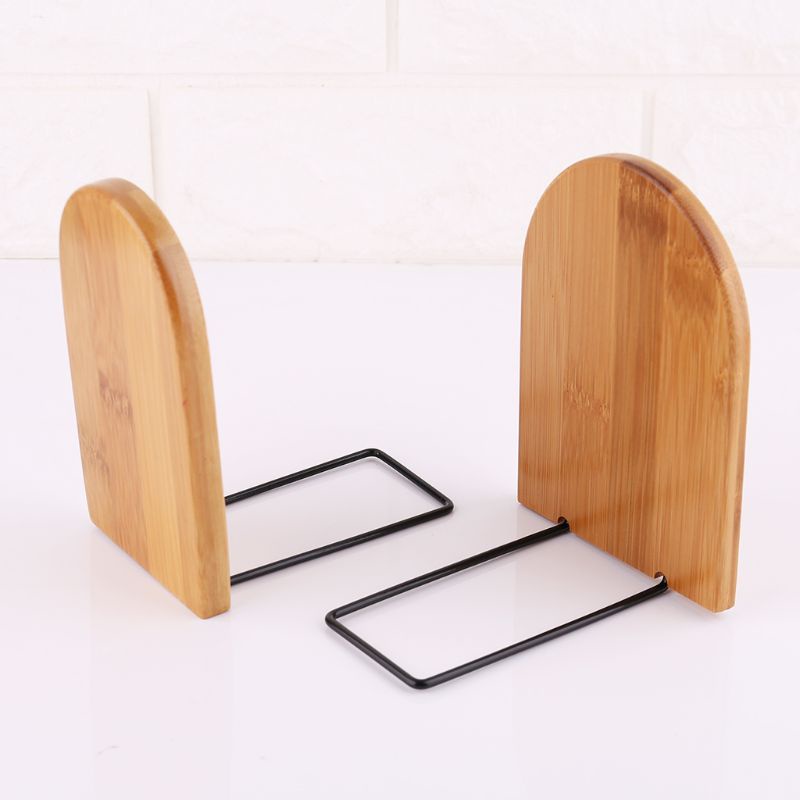 Giá Đỡ Đầu Sách Bằng Gỗ Tre Tự Nhiên Để Bàn