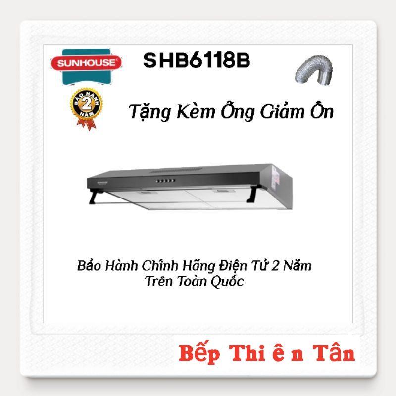 Máy Khử Mùi Chính Hãng SUNHOUSE SHB6118B