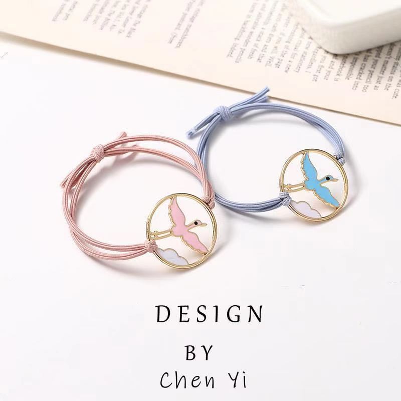 Vòng tay cột tóc chim bay Handmade Phong cách Hàn Quốc cho cặp đôi Tatitava