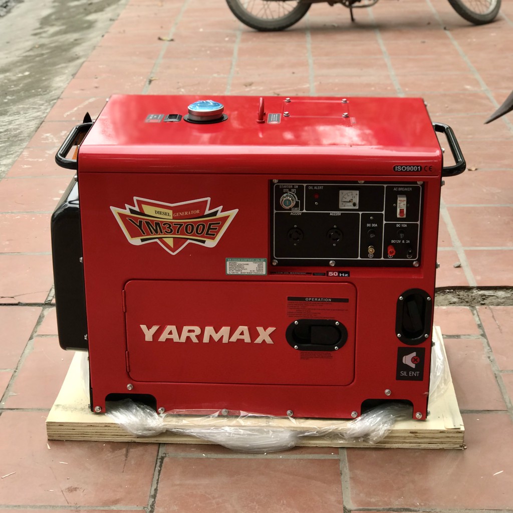 Máy Phát Điện Chạy Dầu 3Kw Yarmax YM3700E