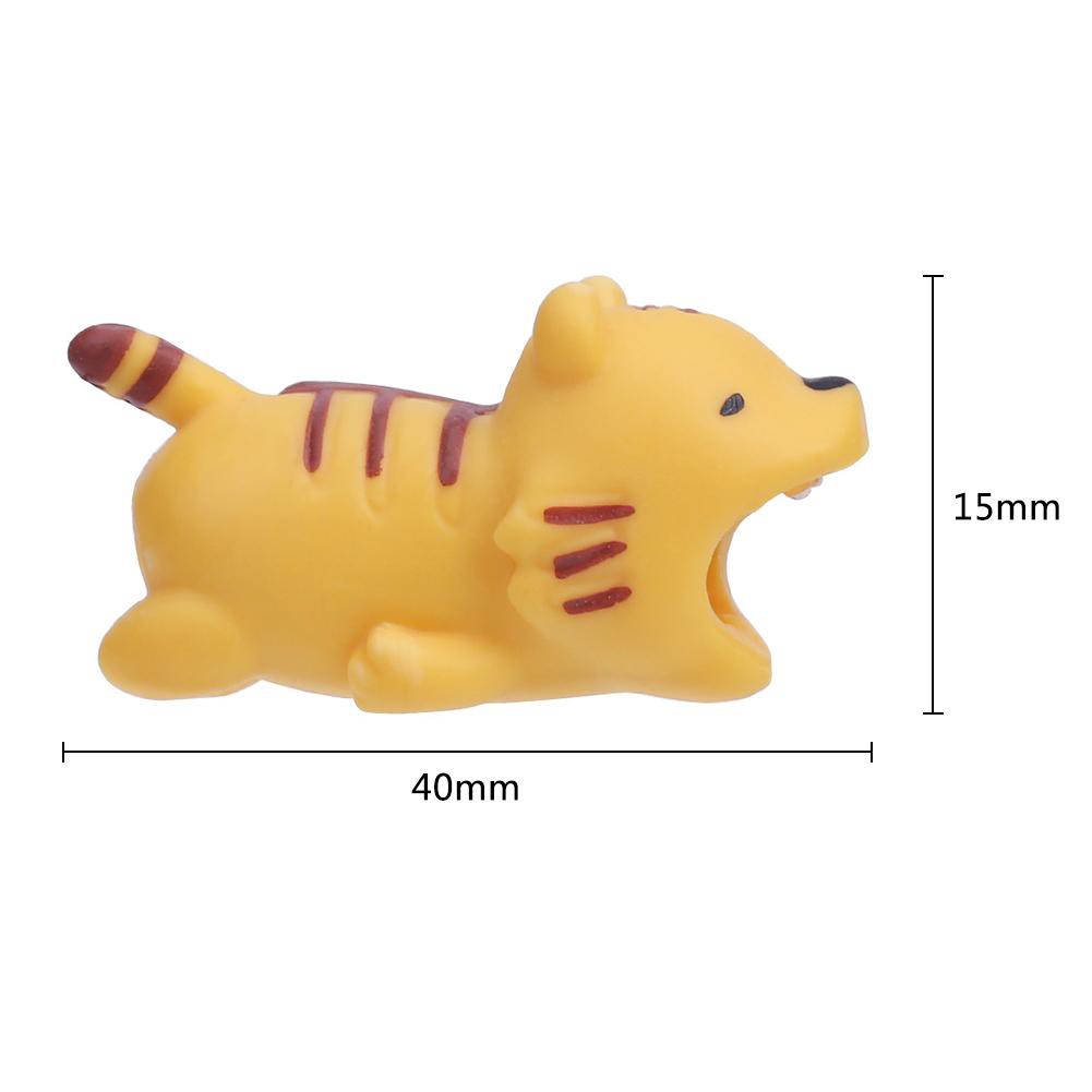 Đầu PVC hình động vật bảo vệ đầu dây cáp dữ liệu USB chống đứt