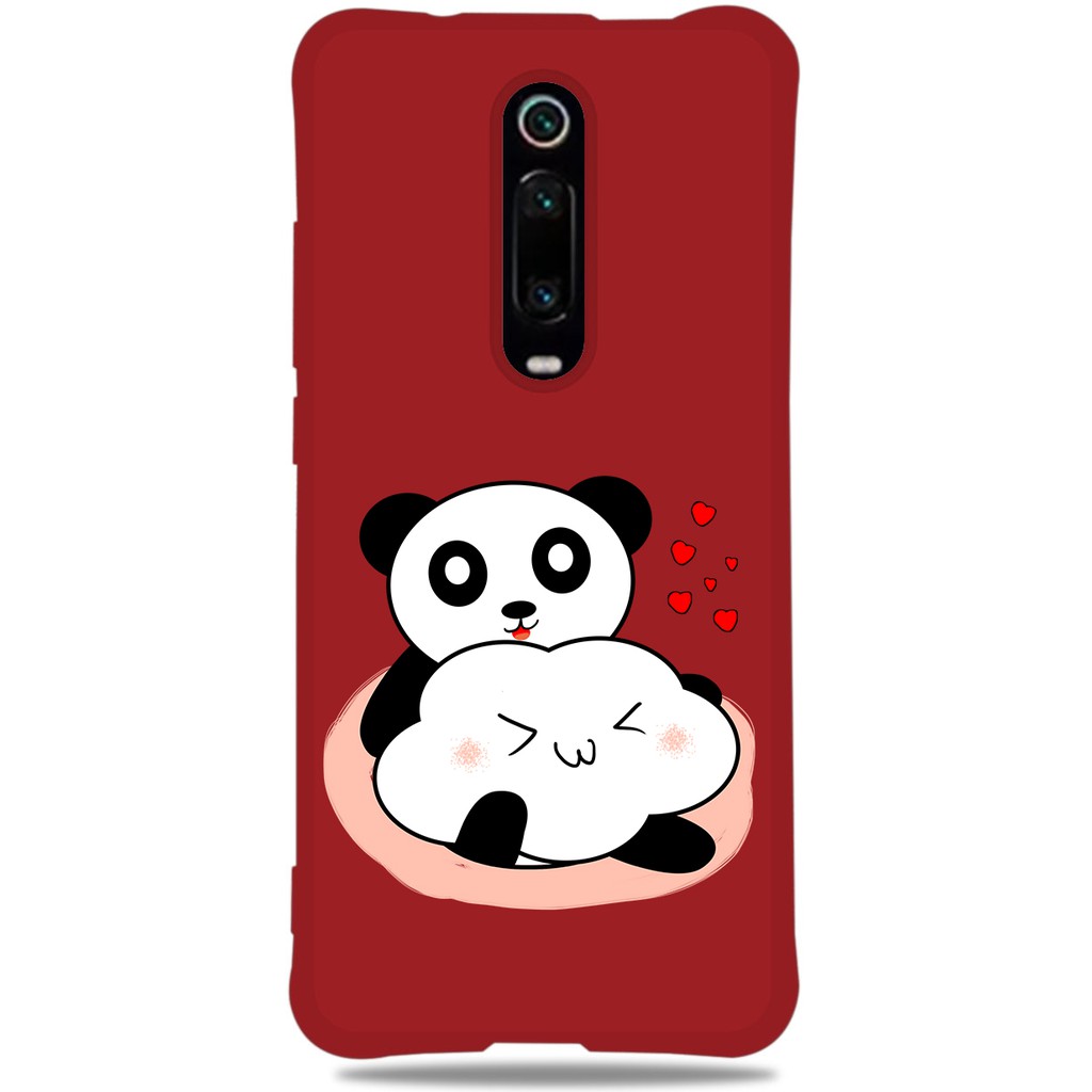 Ốp lưng Redmi 9/redmi K20/K20 Pro/7A/8/8A/ ốp lưng silicon xiaomi in hình Cute Cartoon Panda _NANOSTICK