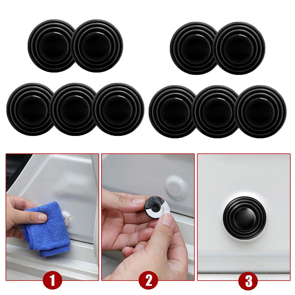 Set 10 Đệm Cao Su Cách Âm Chống Sốc Cho Cửa Xe Hơi