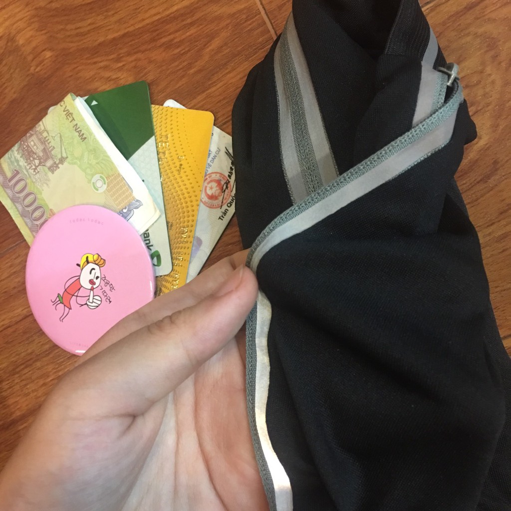 Đai đeo bụng chạy bộ tiện dụng bằng Vải Thun Co Dãn 4 chiều | BigBuy360 - bigbuy360.vn