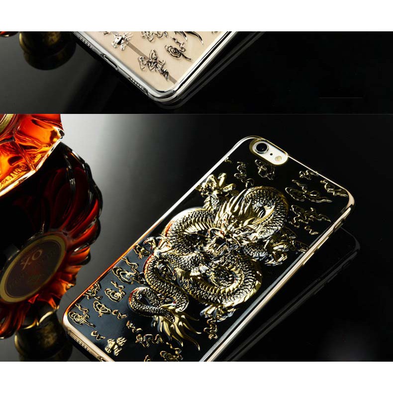 Ốp lưng rồng 3D cho iphone 6/6S/6plus/6splus/7/8/7plus/8plus