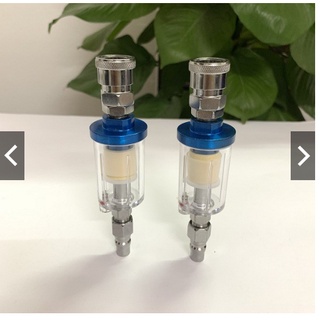 Lọc nước máy nén khí mini 1/4" đuôi súng, lọc tách nước máy nén khí mini